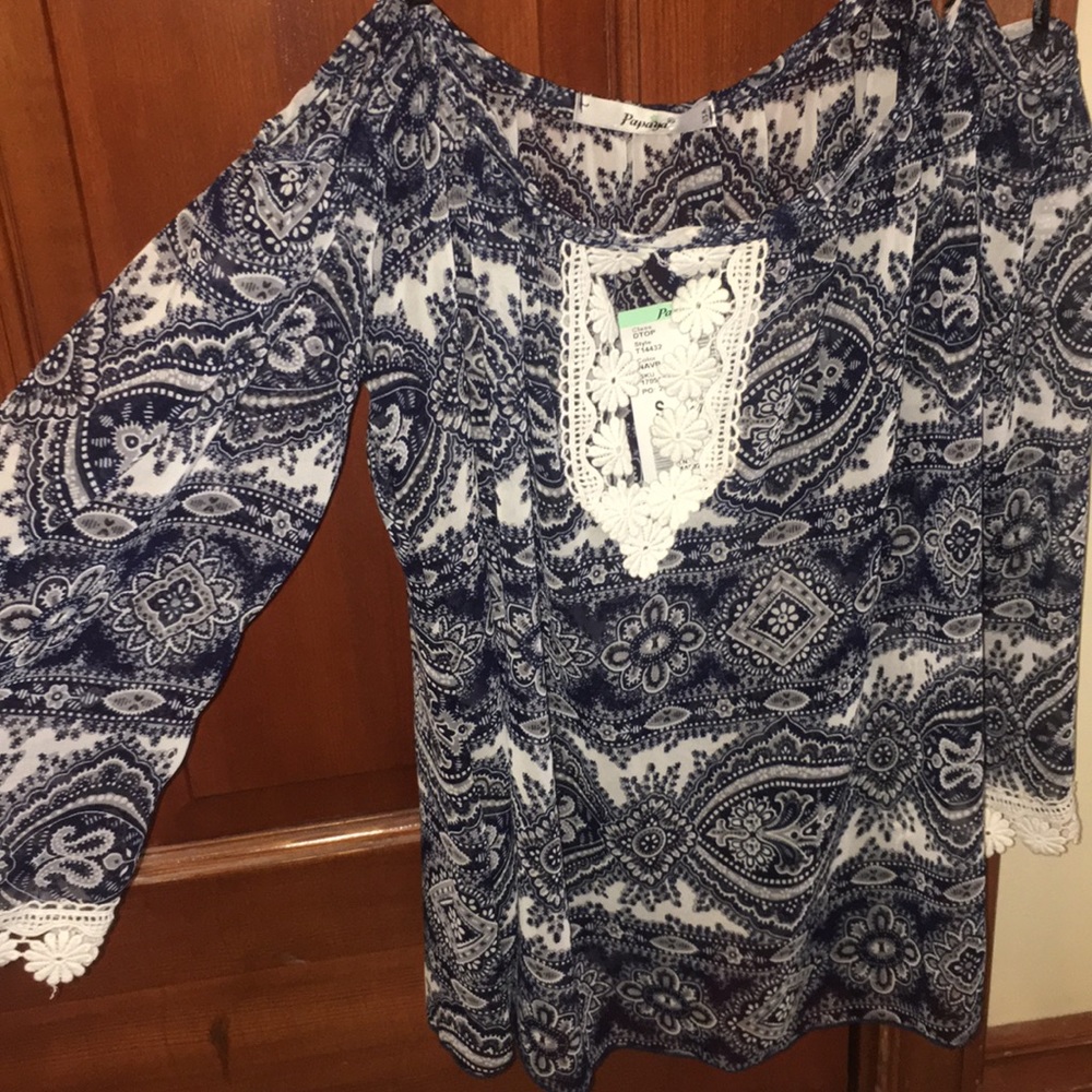 NWT Papaya Blouse